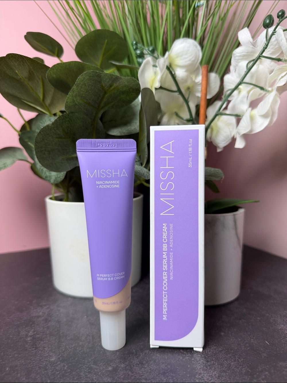 MISSHA M Perfect Cover Serum BB Cream — Lavender Tone
